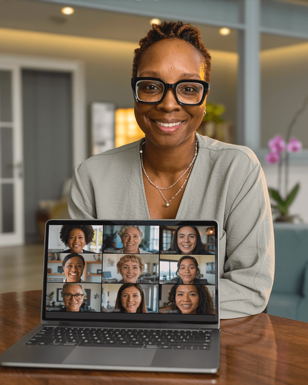 Dr. Stacey Denise on a Group Coaching Call