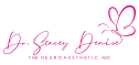 Dr. Stacey Denise Offical Logo with Butterfly Magenta